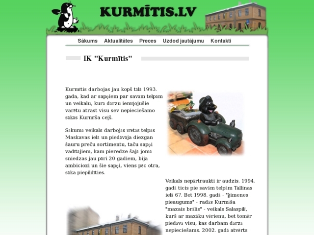 Kurmītis, IK